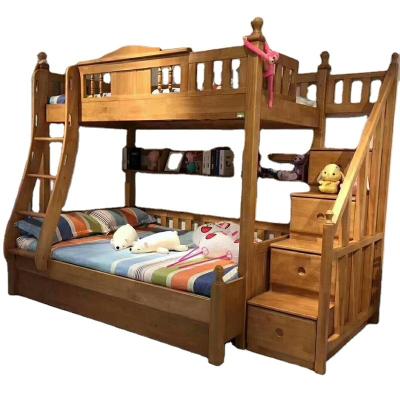 China Contemporary Multifunctional Wooden Kids Slid Wooden Bunk Bed Bunk Bed Parts for sale