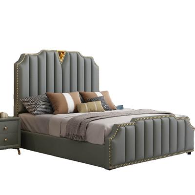 China Hot Selling Furniture Simple And Nordic Style (Height) Adjustable Tufted Bedroom Furniture King Size Bed for sale