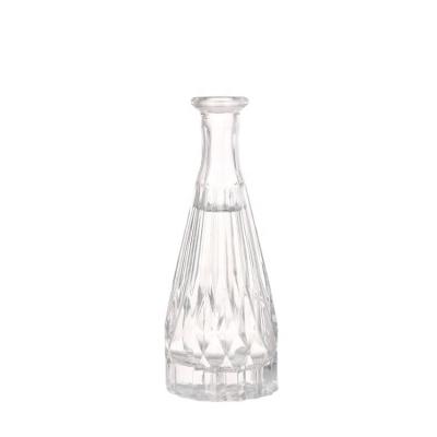 China 50ml 120ml Classic Shape Empty Aroma Vase Reed Diffusion Glass Bottle For Perfume Essential Oil for sale