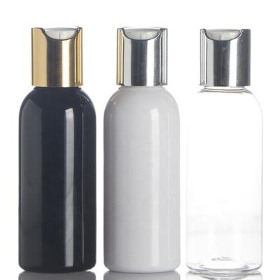 China Single Transparent White Black Plastic Lotion Bottle 30 60 120 125 150 200 250 350 500 600 1000 100ml With Aluminum Cover for sale