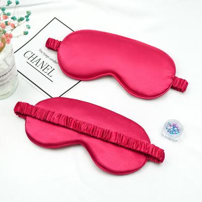 China Anti-Puffiness Wholesale Personalized Silk Satin Sleep Eye Mask for sale