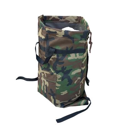 China Recyclable Outdoor Jungle Expansion Bag Backpack Super Capacity Waterproof Canvas Camouflage Backpack for sale