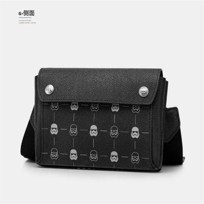 China Good Quality Polyvinyl Chloride Various Colors Polyvinylchloride / Polyester Lining Advanced Messenger Bag For Men Cross - Body for sale