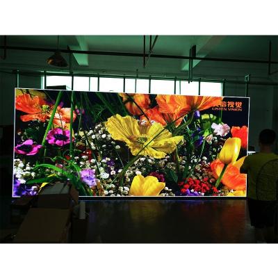 China P2 p2.5 Public Indoor Church Backdrops HD 2.5mm LED Wall Panel Smd Video Full Color Indoor Pitch LED Display Screen Price for sale