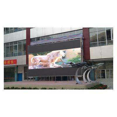 China High Brightness P6 P8 P10 SMD Advertising Full Color Outdoor LED Display Screen Waterproof Outdoor Led Screen Display for sale