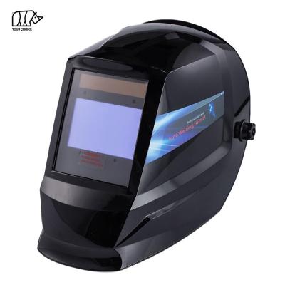 China INWELT Big Function Sight True Color 4 Sensor Headgear Grinding Variable Shade Face Mask Sunscreen Welding Helmet For Stick Welding for sale