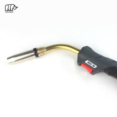 China Hot Selling High Quality Easy-operating MIG Gas Cooled Torch MB36 36KD With Euro Connector for sale