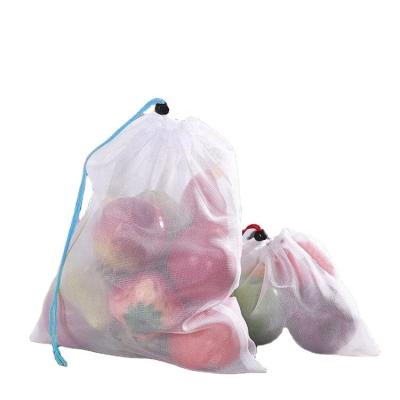 China Eco-Friendly Recycled Shopping Bag Eco-Friendly Commodities Mesh Bag Cheap Reusable Grocery Bag for sale