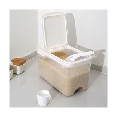 China Freshness Preservation Kitchen Rice Storage Box Box Storage Container Plastic Storage Box for sale