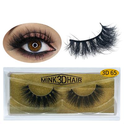 China 25-30 Times 100% Real Mink Fur 3d False Eyelash False Eyelashes For False Eyelashes Wholesale Too for sale