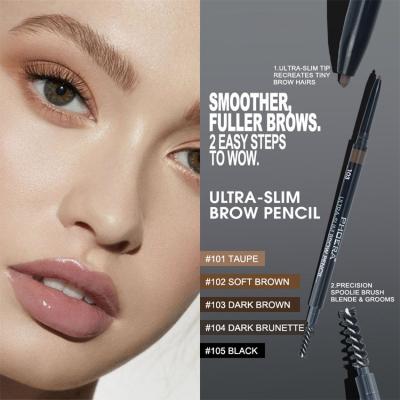 China Waterproof eyebrows pencil brow pencil private label eyebrow prorance thin waterproof eyebrow pencil for sale