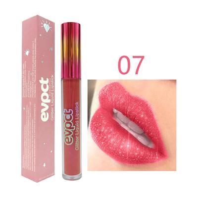 China China Manufacture Quality Private Label Diamond Iridescence Tubes Waterproof Candy Lip Gloss for sale