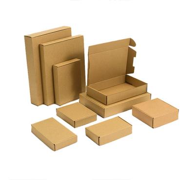 China Recycled Materials Fold Small Corrugated Cardboard Mailer Box Shipping Cardboard Packing Boxes for sale