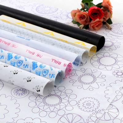 China Moisture Proof Custom Printed Kraft Paper Wrapping Paper Gift Wrapping Paper for sale