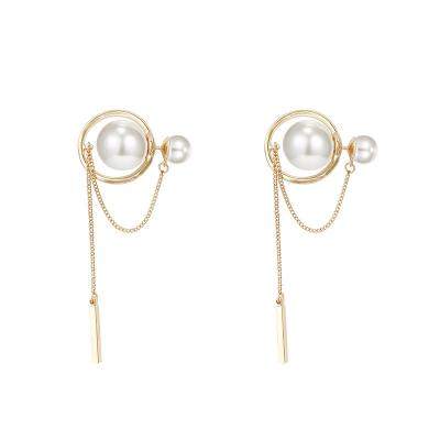 China Other pearl earring female 2020 new fashionable temperament long tassel earrings for women for sale