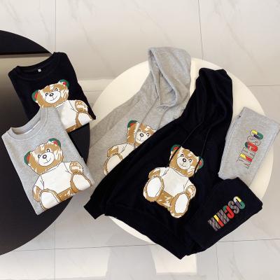 China Wholesale Preppy Style Autumn And Winter Kids Long Sleeve Baby Cotton High Quality Children's Clothing Suits For Boys And Girls for sale