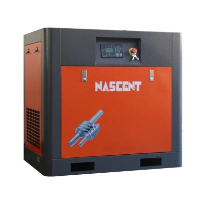 China Lubricated High Efficiency Rotary Screw Air Compressor 15kw 20hp 8bar Direct Driven Air Compressors for sale