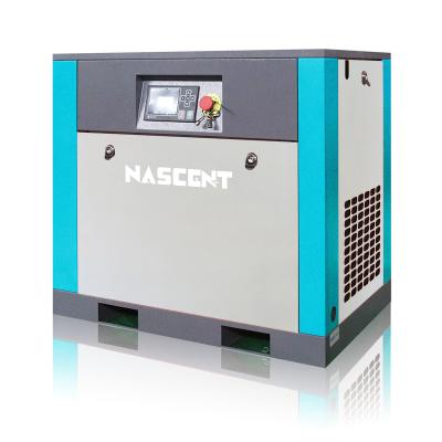 China 10hp 7.5kw lubricated direct driven air cooling air screw compressor for industrial equipment for sale