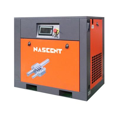 China Lubricated Compressors 7.5hp 5.5kw 8bar AC Current Vsd Screw Industrial Permanent Magnet Air Compressor for sale