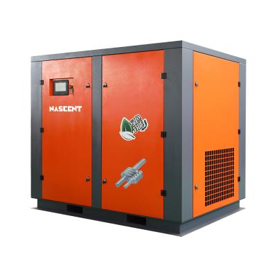 China Lubricated Air-compressors 175hp 132kw 3 Phase Vsd Heavy Duty Permanent Magnet Screw Air Compressor for sale