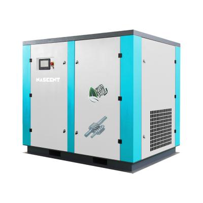 China Best Price 175 Hp 132 Kw Lubricated Low Noise Vsd Screw Air Compressor For Steel Cutting Industry for sale