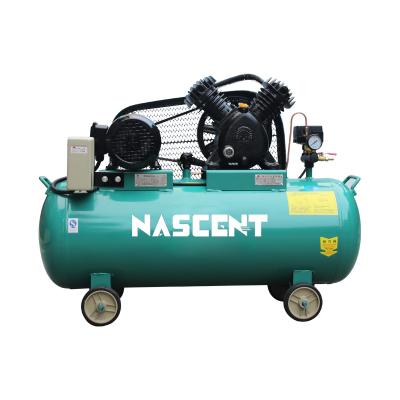 China Lubricated Belt Drive Piston Compressor 116psi 2hp 1.5kw 8 Bar Portable Two Stage Air Compressor for sale