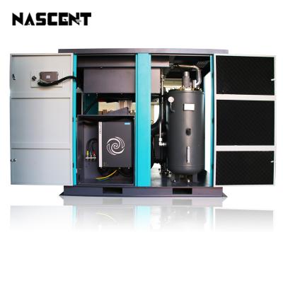 China 500cfm Lubricated To Stable Industrial Vsd Screw Air-Compressors 1400cfm Two Stage Screw Air Compressors for sale