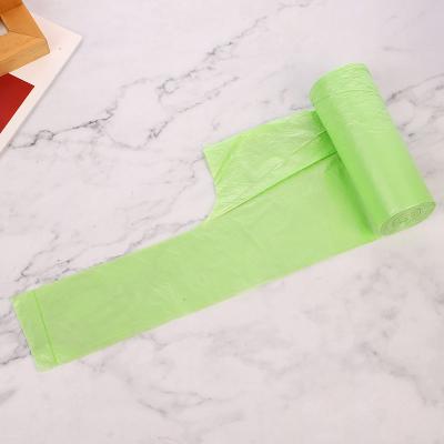 China 100% Biodegradable Custom Size Heavy Duty Trash Bags Drawstring Plastic Roll Biodegradable Garbage Bags for sale