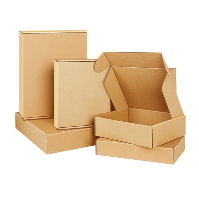 China Recycled Materials Shipping Customize Gift Packaging Ad Wig Cardboard Corrugated Paper Boxes for sale