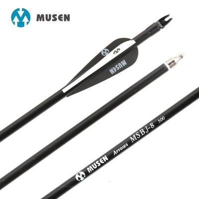 China Hunting 8mm Fiberglass Hunting Archery Bow and Arrow MSBJ-8001 for sale