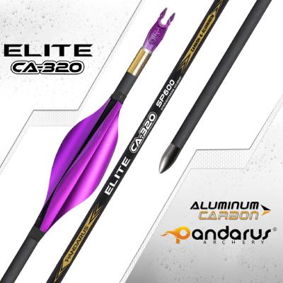 China Pandarus Elite CA320 3.2mm SHOOTING ACC barreled X10 arrow shaft same as Easton X10 for archery target arrow shooting for sale