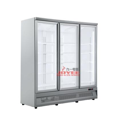 China Single-Temperature Freezers Glass Door Upright Freezers Freezers for sale