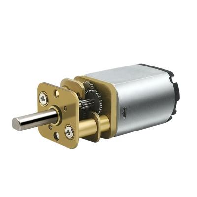 China 1.5v 12v mini drip proof electric micro motor 13mm dc gear for smart door lock mobile phone holder for sale