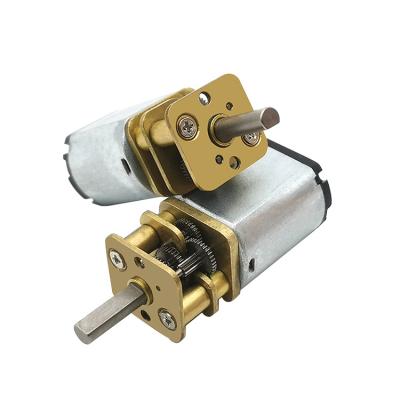 China 1.5v 12v 13mm mini dc gear drip proof motor for smart door lock mobile phone holder for sale