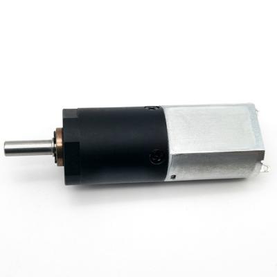 China 20mm 2.4v 24v dc gear drip proof motor for curling iron neck massager for sale