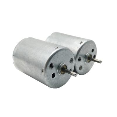 China Totally Enclosed Customizable Motor 3v 24v DC Electric Motor 24.3mm Round For Electric Floor Sweeper Curtain for sale