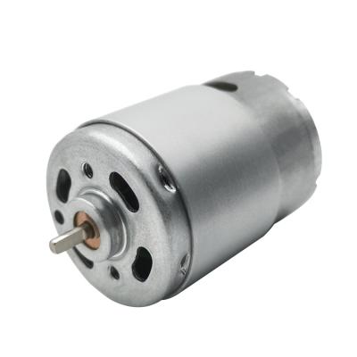 China Totally Enclosed 3v 36v 27.5mm Low Noise Micro Carbon Brush DC Motor For Shaking Car Massager for sale