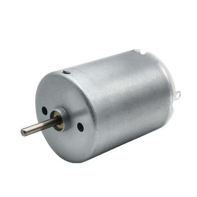 China Totally Enclosed Around Micro DC Brush Motor For Toy Car Household Appliances 1.5v 24v 24mm Motor Carbon Brush Permanent Magnet IE 1 Connaught for sale