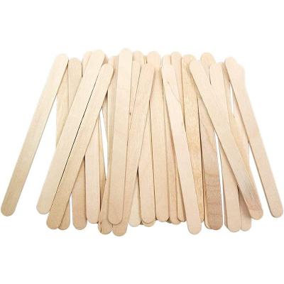 China Viable Wholesale Disposable Birch Wooden Ice Cream Sticks With Custom Logo Wooden Popsicle Stick for sale