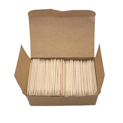 China Disposable Biodegradable Bulk Custom Bamboo Wooden Toothpicks for sale