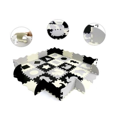 China Toy EVA Crawling Rug Carpet Interlocking Soft Puzzle Mat Baby Foam Play Mat for sale