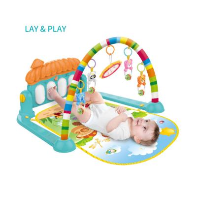 China Toy Babygym Educational Kick n Play Piano Gym Baby, Hanging Baby Gym Mat Playmat Toys, Para de gimnasio bebe baby play activity gym toys mat for sale