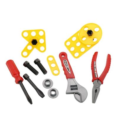 중국 MODEL TOY Banatoys 17Pcs Werkzeug Pretend Play Tool Toys Plastic Diy Repair Tools Preschool Building Toys Tools For Kids Boys 판매용