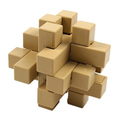 China Educational Wooden Wooden Toy Plastic rompecabeza De madera 3d puzzle toys for kids puzzles, mechanical Q.I. puzzle ball, riddle puzzle game for sale