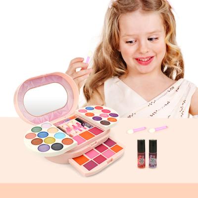 Cina ABS Makeup for Kids Girl Set Small, Pretend to Play Makeup Toy Makeup Set for Kids Girls, Kids Makeup OEM Bag Toys in vendita