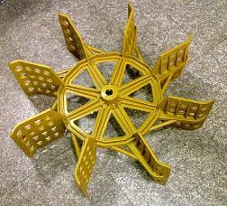 China paddlewheel aerator impellers for sale