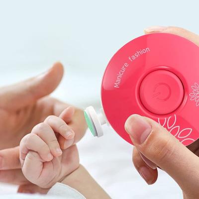 China 2022 New Arrivals 7 Baby Nail Trimmer Safe Electric Grinding Pads For Balance Polish Baby Grooming Kit Newborn Nail File for sale