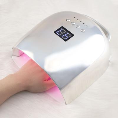 China Amazon Nail Dryer Salon 86W Quick Drying Wireless Rechargeable Nail Dryer UV Led Lamp UV Led Lamp for sale