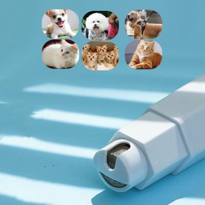 China Durable 2022 Pet Electric Dog Trimmers Clippers Polisher Nail Safe Cat Cleaning Automatic Manicure Device USB Rechargeable Manicure Device for sale