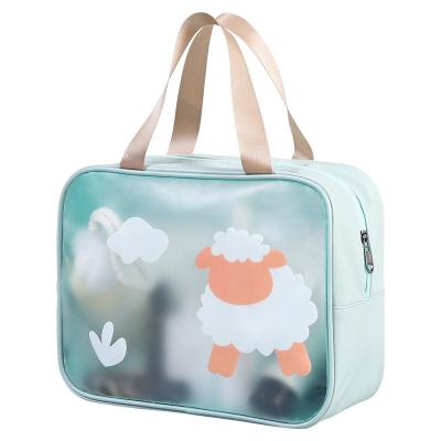 China X-Series Dry And Wet Separation Wash Bag Beauty Storage Bag Cosmetic Scrubbelt Shoe Compartment Eco-friendly for sale